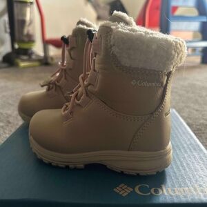 Columbia Tan Winter Boots for Kids